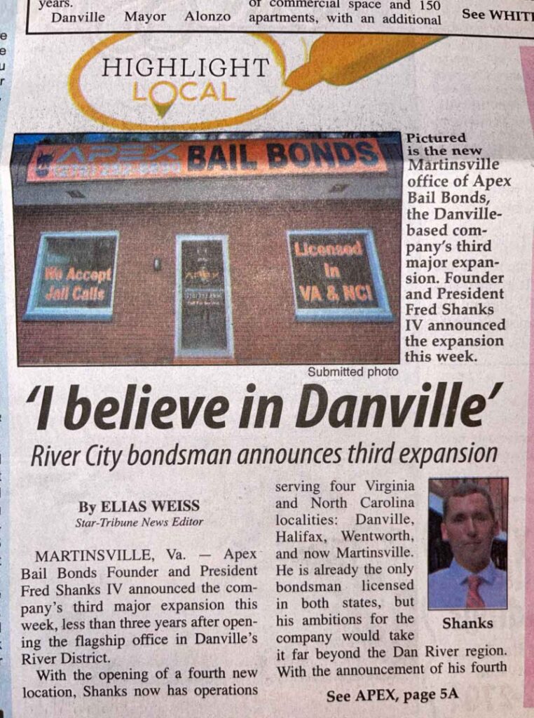 I believe in Danville
