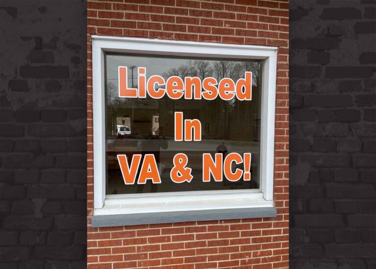 Licensed in VA & NC